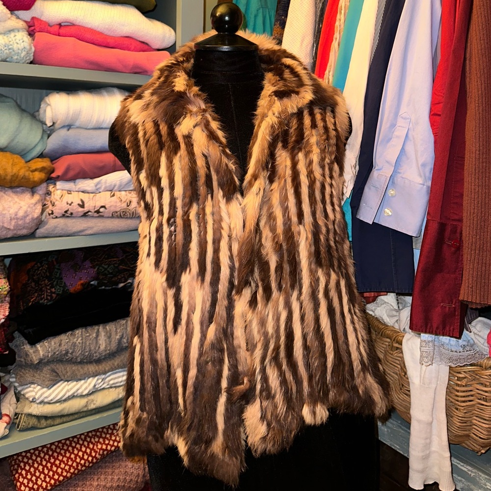 REAL Rabbit Vest